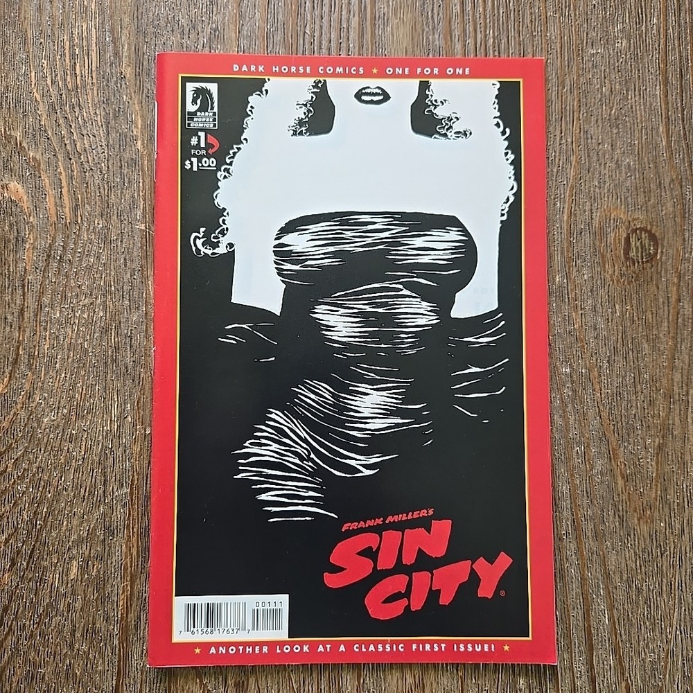 Frank Miller Sin City 1 FN Dark Horse Comics September 2010 One for One Edition